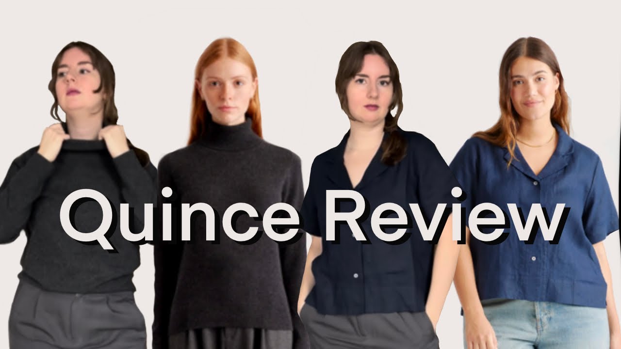 How to Make the Most of quince clothing reviews